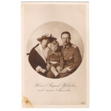 Pohlednice mladého císařského páru Wilhelm II