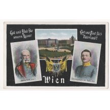 Dvojportrét císaře Franz Josefa a Carl Franz Josefa, Vídeň