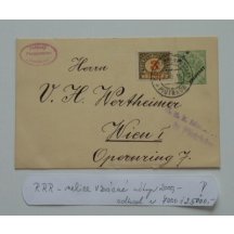 Přetisková celina s mimořádným dofrankováním