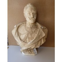  Busta císaře Wilhelma II. s řády