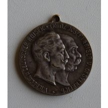 Medaile německého císaře Wilhelma 