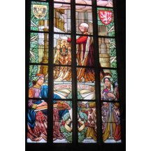 Kutná Hora, vitráž část 1.