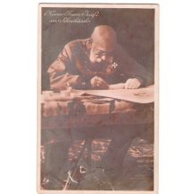 Franz Joseph work at table