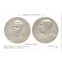 Medaile Franz Josefa k 60. výročí vlády