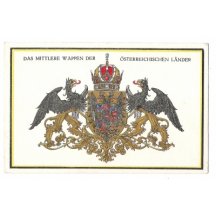 Coat of arms of austrian countries with eagles