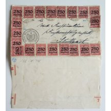 Dopis z inflačního období Německa, 41