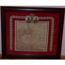 mapa bojiště 1914/1915