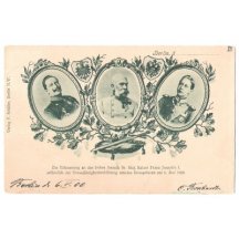 Franz Josef, Wilhelm a korunní princ