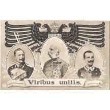 Společné foto císařů a italského krále