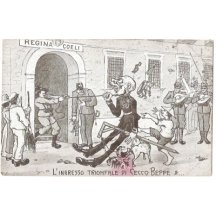 Franz Josef vlečený do vězení