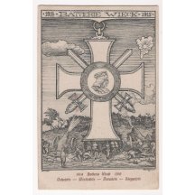 Propagační pohlednice vojenského útvaru Wieck 1914-1915