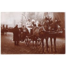 Arrival of Franz Joseph in the coach