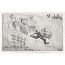 Závodící evropští panovníci v karikaturách