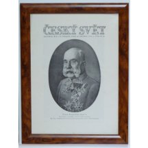 Czech world, portrait of Franz Joseph