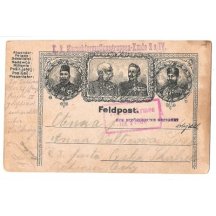 Čtyři císaři v ozdobném rámečku, propracovaný tisk (2)