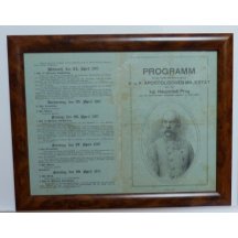 Kulturní program s portrétem Františka Josefa