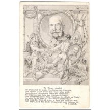 František Josef- portrét, In Treu vereint