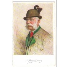 Franz Josef v mysliveckém, varianta opisu (2) 