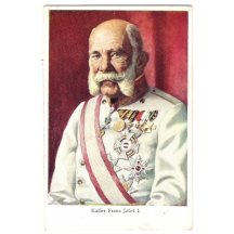Franz Joseph in nice uniform with many orders
