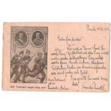 F.J. a W., spojenečtí vojáci ženou nepřítele