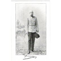 Standing Franz Joseph with cap