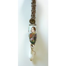 Fajfka s portrétem mladého německého císaře Viléma II.