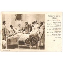 Císař při návštěvě v nemocnici, 4.tisk