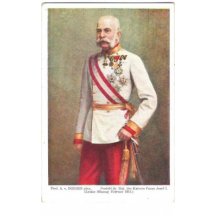 Parade uniform with orders - emperor Franz Joseph / sabre + portepe