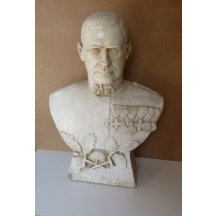 Busta rakouského důstojníka - hasičský sbor