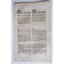 Cirkulář Františka I.- vydání nových bankovek 25, 50, 100 guldenů