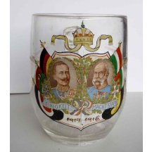 Skleněný půllitr - František Josef I.