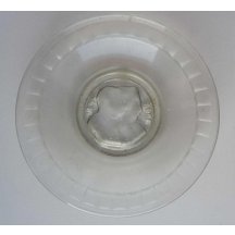 Malý skleněný talířek s portréty císařů - FJI a WI