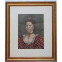 Extraordinary painting of empress Elisabeth