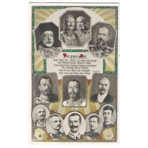 Třyři proti osmi / symbolika koalice za I.světové války