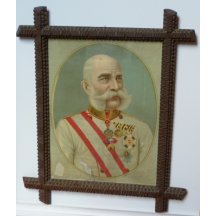 František Joseph v uniformě se šerpou