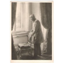 Franz Joseph next to chair