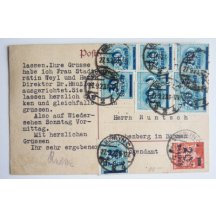 Dopis z inflačního období Německa, 14