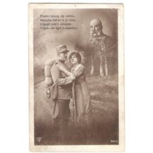 Voják a děvče se objímají, Franz Joseph 