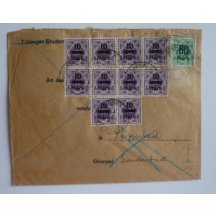 Dopis z inflačního období Německa, 84