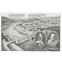 Franz Josef a Wilhelm - pohled na Vídeň