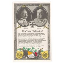 Franz Josef a Wilhelm: 1 rok světové války