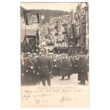 Návštěva císaře Franz Josefa- Karlovy Vary